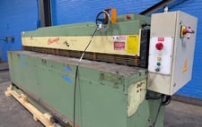 10 gauge x 10' Chicago #HS1010, Power Shear, 10 HP, 220/440 V., Foot Switch