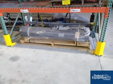 Standard Refrigeration #AHX1006A2, Horizontal Chiller Condenser, 2-pass, Carbon Steel shell, copper tubes