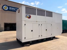 450 KW Caterpillar #DG450GC, Natural gas generator set, 277/480 Volts, 3-phase, 3 hours, sound attenuated