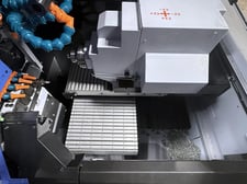 Star Micronics #SB-20R, swiss lathe, 0.787" bar capacity, 8" length, Fanuc 0i-TF, LNS Turbo MH250 automatic