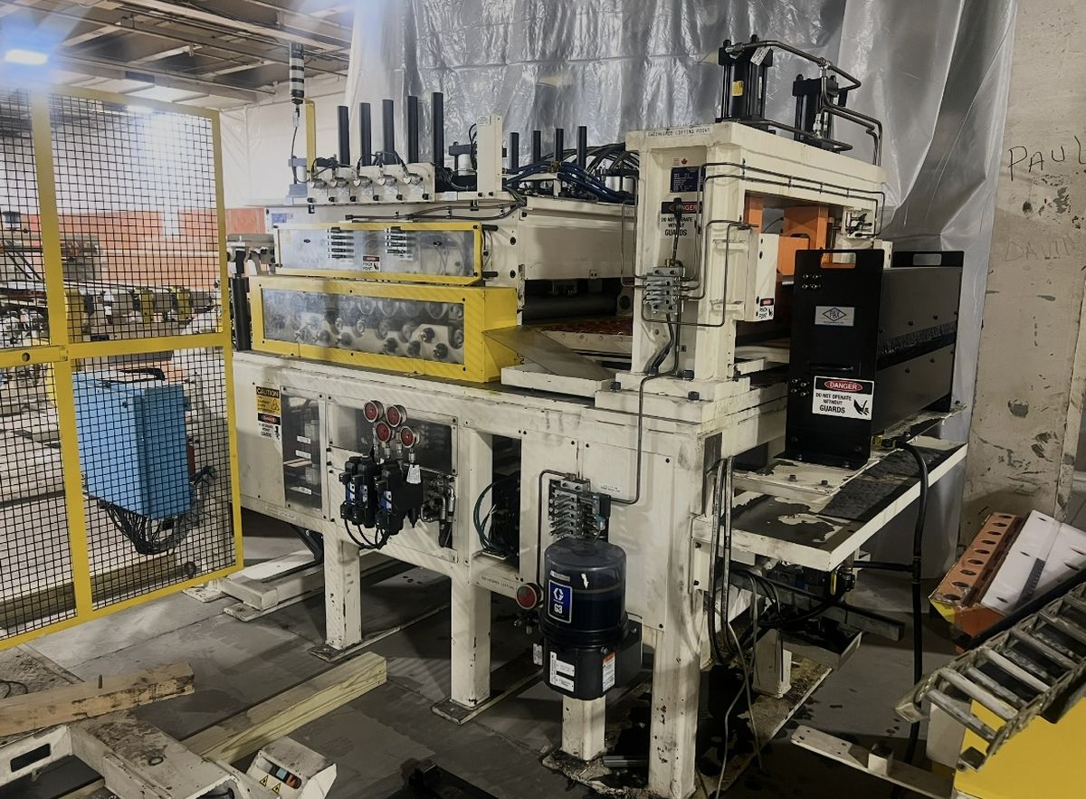 12000 lb. Colt #CERFS-35-30, Space Saver servo feedline with double end uncoiler & car, 2023