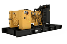 400 KW Caterpillar #C13, diesel generator set, 208-480 Volts, 1800 RPM, EPA Tier 3, open skid, 2022