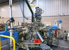 Hydromat #HB-32/45-16, rotary transfer machine, bar feed, saw, inverter, assorted units, 2007