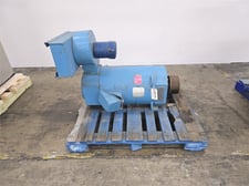 75 HP 1750 RPM Emerson, Frame 3210ATZ, 32100450C08 DC motor, DP, shunt wound, 125 Amps, 500 VA, blower