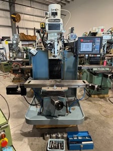 Trak #DPM-SX2P, 3-Axis CNC bed mill, 9" x49" tbl, 31" X, 16" Y, 27" Z, 40-5000 RPM, R-8, ProtoTrak SMX