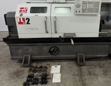 Haas #TL-2, CNC Lathe, 20" swing, 48" max. cutting length, 8" X, 48" Z, 10" chuck, 12 HP, 2,000 RPM