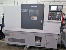 Takisawa #TCN-2100U-L6, Multi-Axis CNC Lathe, 508" machining length, 8" chuck, 11" turning diameter, 3,200