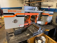 12.75" x 12.75" HEM #H90A-1, horizontal band saw, 3 HP, 154" x 1" x .035" blade
