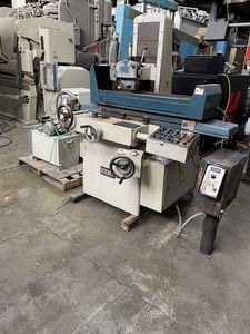 8" x 18" Kent #KGS-250AHD, Surface Grinder, 21.25" longitudinal travel, 10.5" cross-feed table travel, 8" x