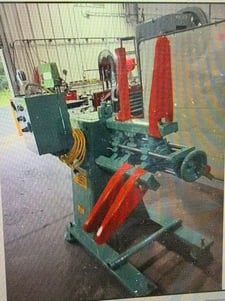 2500 lb. CWP #CWP-2500-12, Uncoiler, 12" max. coil width, 48" max. coil outside dimensions diameter, 15"-20"