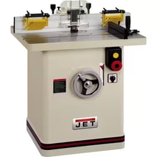 Jet #708323-JWS-35X3 1, 3 HP Shaper, precision spindle, cast iron table, New In Crate (NIC)/New Old Stock