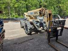 10000 lb. Gehl #RS10-55, Telescopic Forklift, 55' lift height, 41.3' reach, 2015