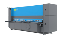1/4" x 10' Haco #GSX-3006, Shear, 120" cut L, 5-20 SPM, 15 HP, 37" Back Gauge, SC200 Control