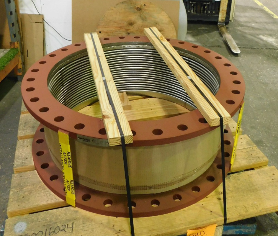 36" 125# SF Pathway Expansion Joint, 316L Stainless Steel, unused