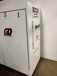 100 psig, Gardner Denver #EFC99A, Rotary Screw Air Compressor, 20 HP, 2000