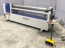 6' x 3/16" Bendmak #CYL-140-20/4.5, initial pinch plate roll, 5" diameter rolls, 2.2 HP