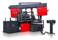 22" x 26.4" RMT #S-Smart-CM21-26-NC, fully automatic single miter, hydraulic vise & blade tension, 65-328