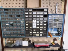 Shelf of misc parts