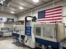 Milltronics #BR60, CNC Vertical Machining Center, 122" X, 60" Y, 23" Z, 60" x 96" table, 24 HP, 24 automatic