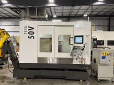 Micro Dynamics #TERA-50V, 3-Axis CNC Vertical Machining Center, 50" X, 28" Y, 25" Z, 41.6 HP, 15,000 RPM, 40