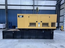 400 KW Caterpillar #3406, diesel generator set, 120/280 Volts, 3-phase, 2182 hours, 587 HP @ 1800 RPM, 1500