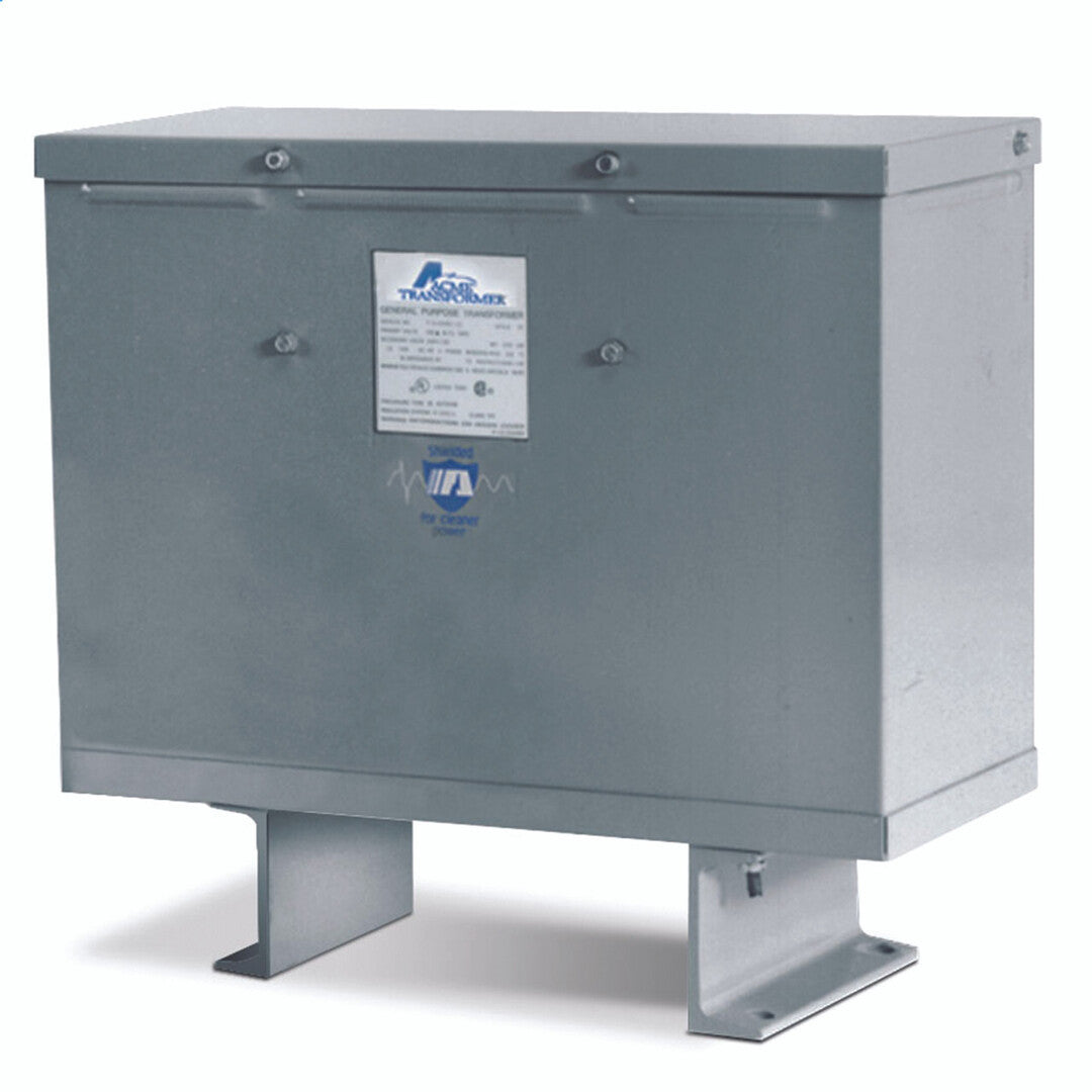 75 KVA 600 Primary, 480 Secondary, Acme Electric #T3527101, Dry Type Transformer, Nema 3R, new