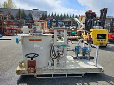 STT Enviro, Lime Slurry Mixing & Chemical Dosing Skid System w/ Pump & Controls