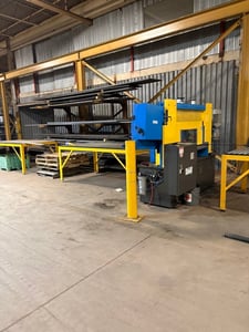 BTM #TP-125.30-SA, Semi-Automatic Grating and Foam Panels Saw, 2024