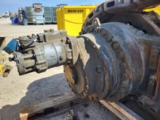 Hitachi EX2600-6 Parts: L/H Final Drive Assembly w/ Travel Motor 4477062, 7,955 Hrs
