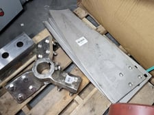 Peacock #U07C027-IMPBLDS, 3" Shaft Clamp Mounting Bracket w/ Impeller Blades, new surplus