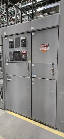 Eaton Cutler-Hammer #AMPGARD, MV Switchgear, 4160 Volts, 50kA