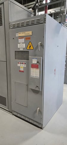 Eaton Cutler-Hammer #MVS, Metal-Enclosed Load Interrupter Switchgear, 13800 Volts (3 available)