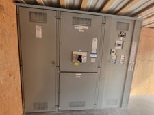 2000 Amps 480Y/277 Volts Eaton Switchgear Power Distribution Center w/ 45 KVA Transformer & Panels