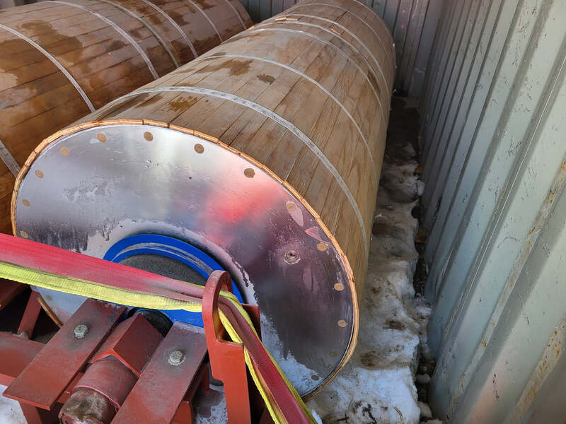 Outokumpu #ME010915050018, Drum Assembly