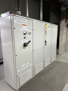 ABB, vfd mcc acs607-0610-6-00h, 0-575 Volts AC, 0-300hz, 4 Sections (2 available)