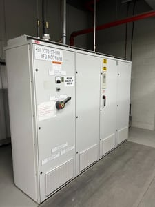 ABB, vfd mcc acs607-0610-6-00h, 0-575 Volts AC, 0-300hz, 4 Sections