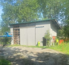 Custom Shelter w/ 2' x 20' ft Shipping Containers - 44 ft x 38' ft x 19 ft