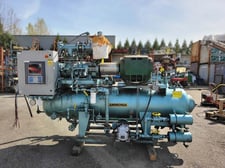 Mycom #160VLD, Ammonia Screw Compressor Package 125 HP 575 Volts NH3 Refrigeration Skid