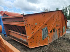 108" x 22' Vibramech #M2-67-27, Double Deck Vibrating Banana Screen
