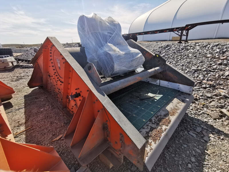 96" x 16' Vibramech #H1-48-24, Single Deck Vibrating Horizontal Screen w/ 2x11 kW Motor