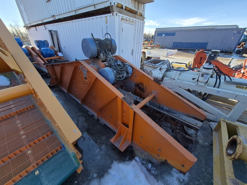 36" x 16' Vibramech #H1-48-09, Single Deck Horizontal Vibrating Screen w/ 2 x 3 kW Motors
