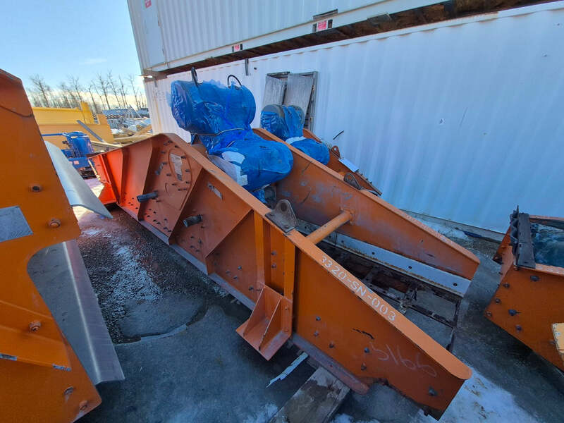 36" x 16' Vibramech #H1-48-09, Single Deck Horizontal Vibrating Screen w/ 2x3 kW Motors