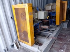 Warman #4/3-DD-AHP, Dual Tailings Slurry Pump Skid w/ 2 x 100 HP Motors (4 available)