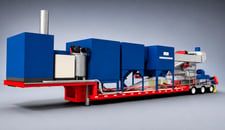 Jentek Environmental #TC-3000, Mobile Thermal Desorption Soil Remediation System, 24 TPH, soil discharge