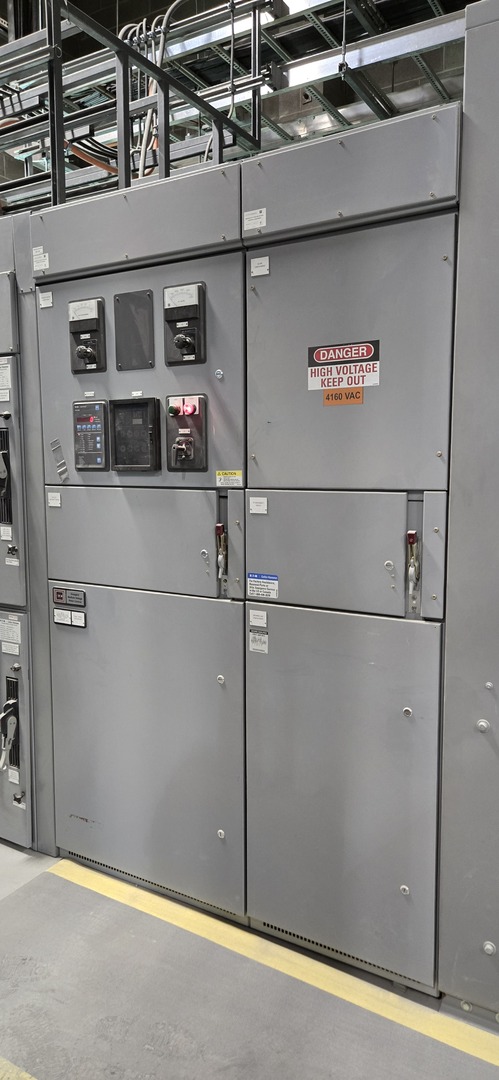 2000/2666 KVA 13800 Pri, 4160Y/2400 Secondary, Eaton Cutler-Hammer, Unit Substation, Dry Transformer
