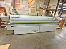 Biesse #Akron-440-AX, edgebander w/ pre-mill & corner rounding, 1/8" edge, 2-3/8" panel thickness, 3-3/8"