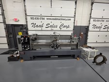 22" x 80" Kent #CS-2280, Precision Lathe, 14.2" socs, 30.7" swing over gap, 10.2" X, 12" 3-jaw chuck, 16"