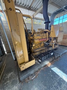600 KW Caterpillar #3412C, Diesel Generator Set, 480 Volts, 1800 RPM, EMCP 4.2 control panel, 800 amp circuit