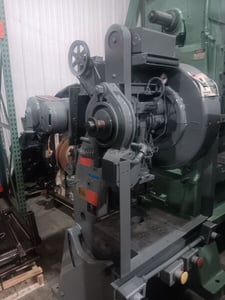 10 Ton, Bliss #18C, OBI Mechanical Punch Press, 1.5" stroke, 1.75" slide adjustment, 7.5" shut height, Cieco