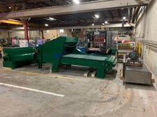 Bloapco, Pinch Belt Conveyor Shredder, 60" shredder width, 94 HP enclosed gear drive, 1750 RPM